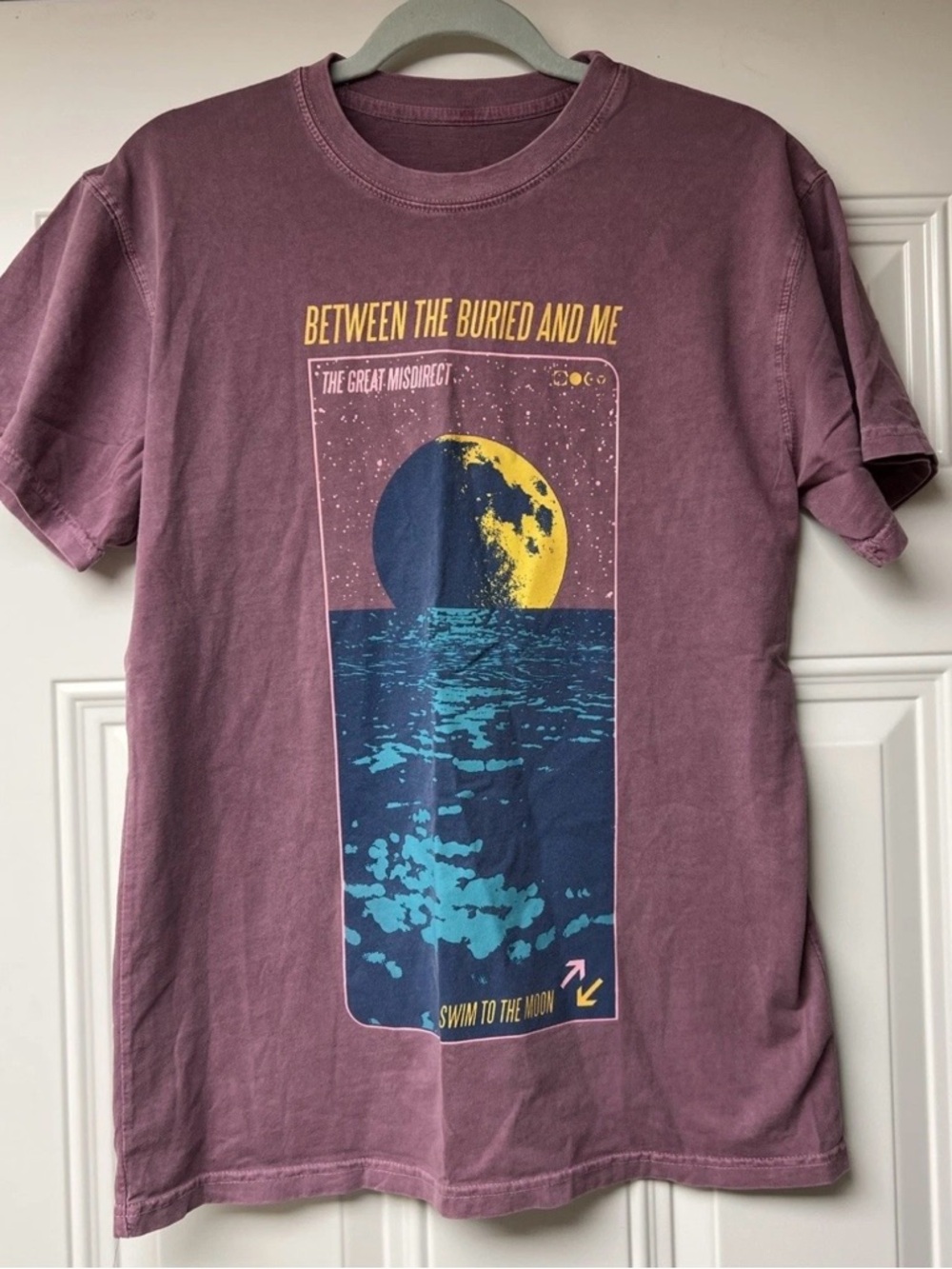 Between The Buried And Me Swim to the Moon The Great Misdirect Band T-shirt